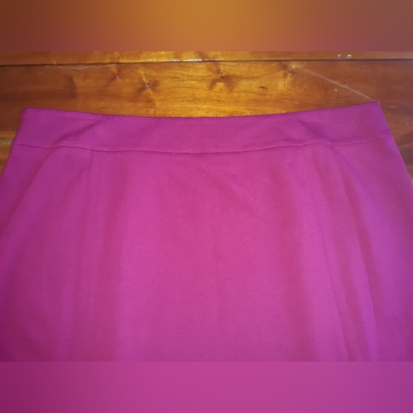 TALBOTS CRANBERRY COLORED SKIRT SZ 14 - Picture 6 of 7